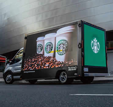 Mobile LED Billboard Truck Advertising