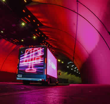 Mobile  LED Billboard Truck Advertising,  Walt Disney Hall Events 5
