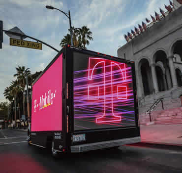 Mobile  LED Billboard Truck Advertising in Los Angeles
