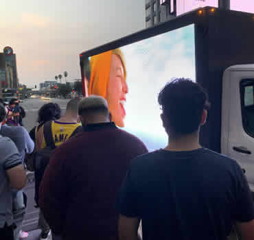 Mobile  LED Billboard Truck Advertising 5