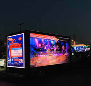 Mobile  LED Billboard Truck Advertising 12